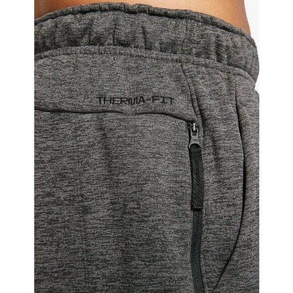 Nike Therma-FIT Sweatpants Mens Sz XXL Fitness Training Open Hem Gray DQ4856-071 - Picture 10 of 15